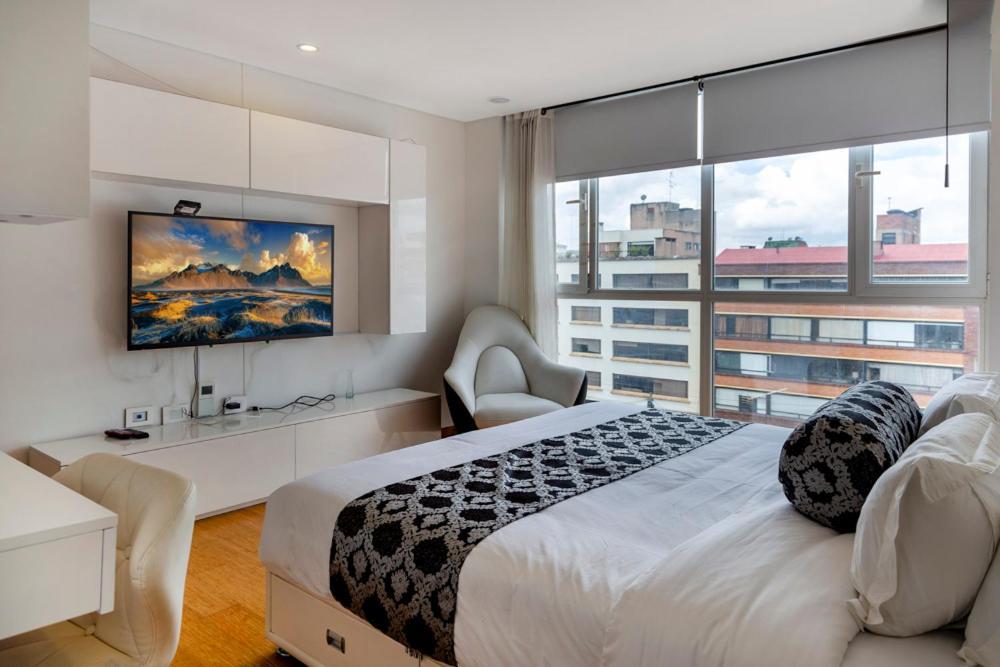 Apartasuite Edificio Monir Bogotá Exterior foto